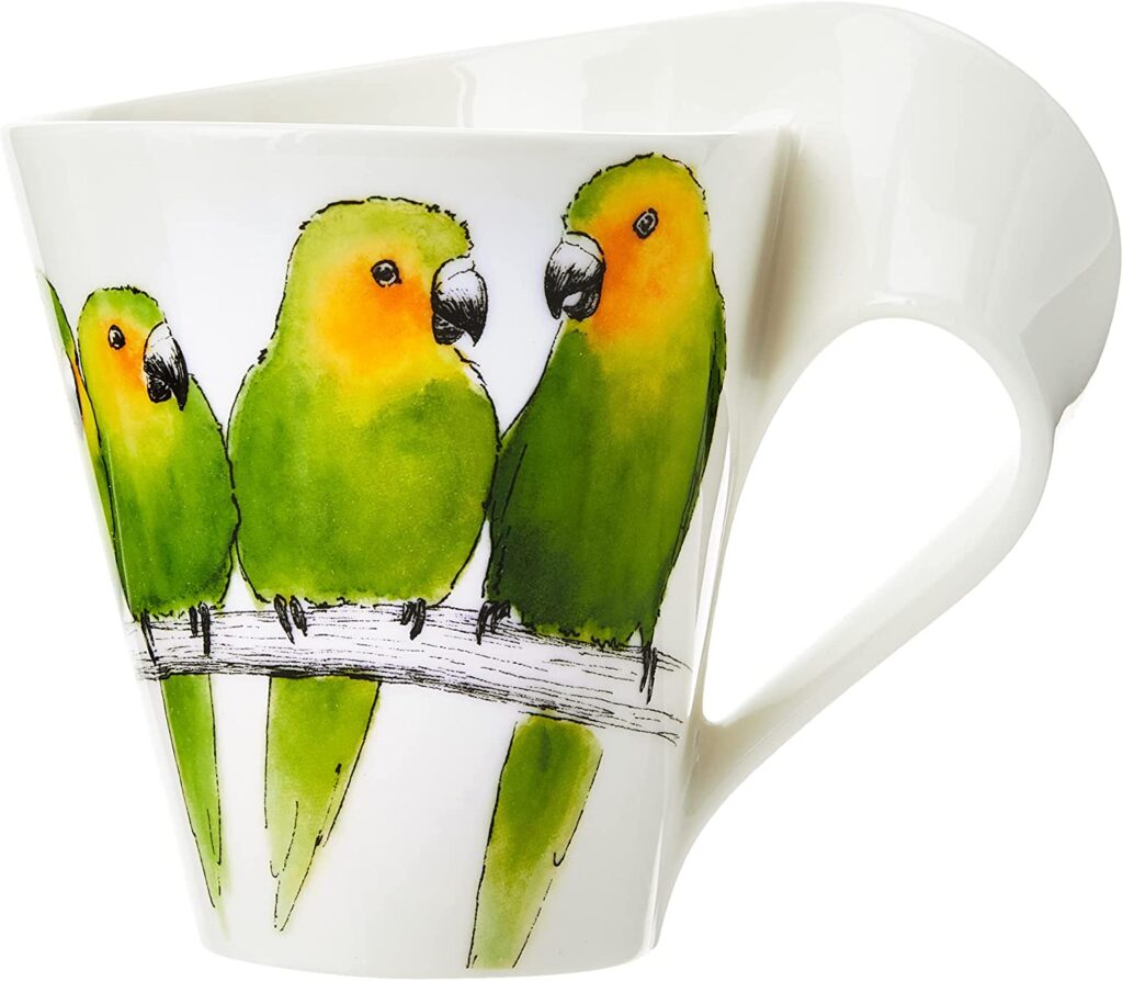 Taza Villeroy & Boch, colección animales del mundo.