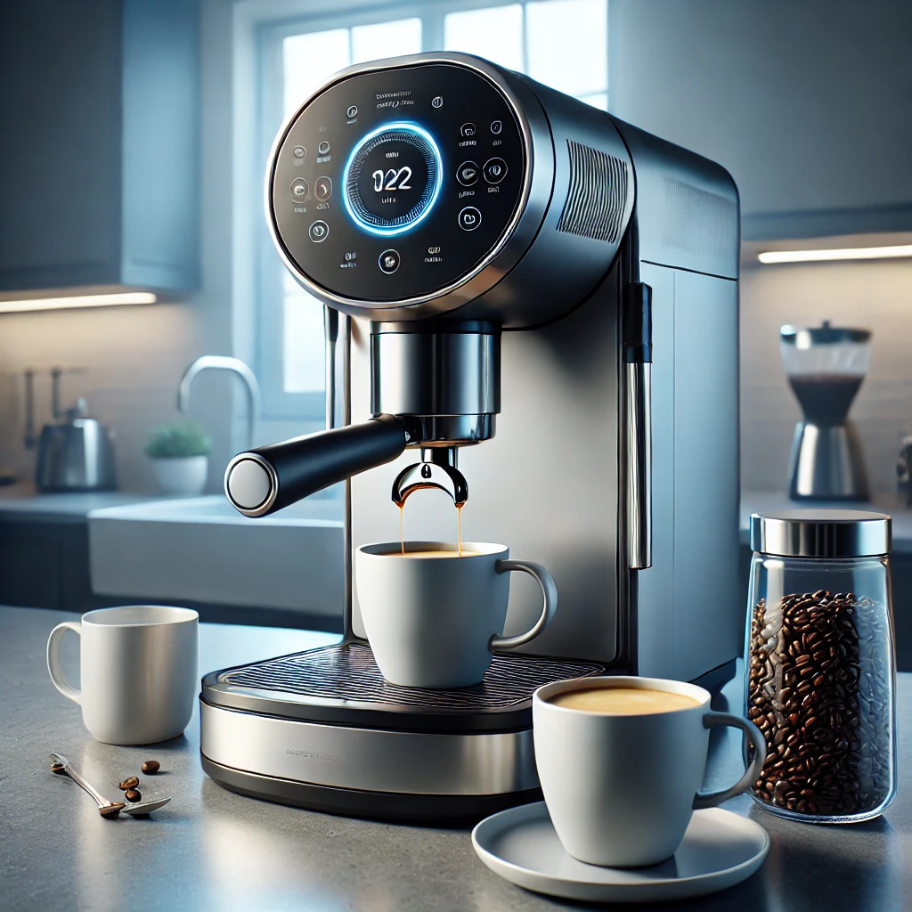 cafetera superautomática. Imagen generada con IA.