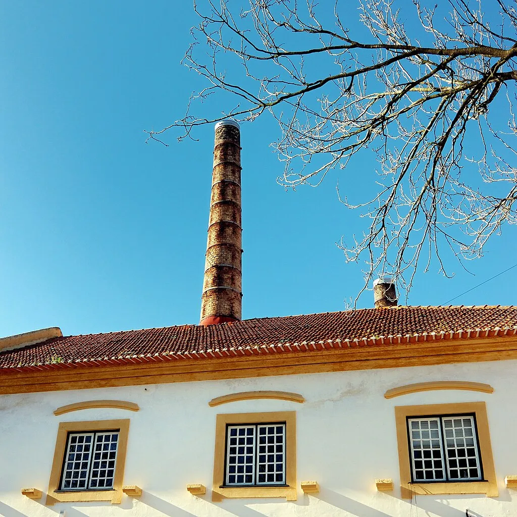 Fabrica de porcelana de Vista Alegre, en Ílhavo, Portugal.